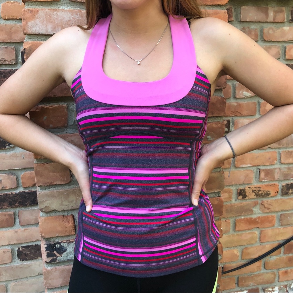 Lululemon Striped Tank Top